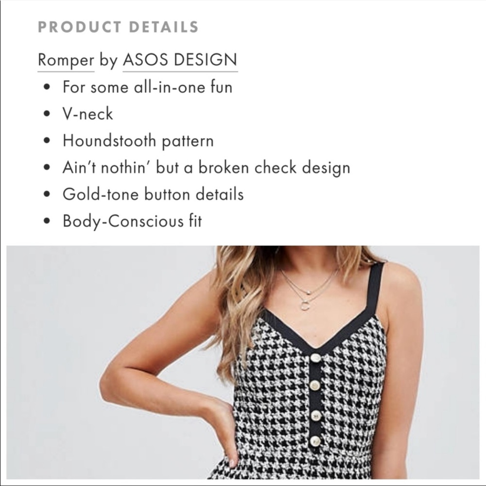ASOS Wool Romper - Picture 2 of 8